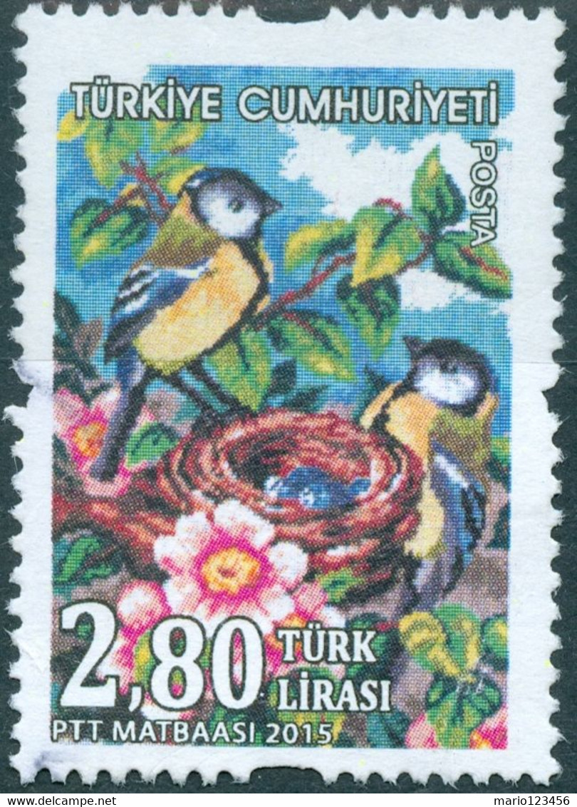 TURCHIA, TURKEY, ARTIGIANATO, 2015, 2,80 L., FRANCOBOLLO USATO Mi. TR 4196 - Usados