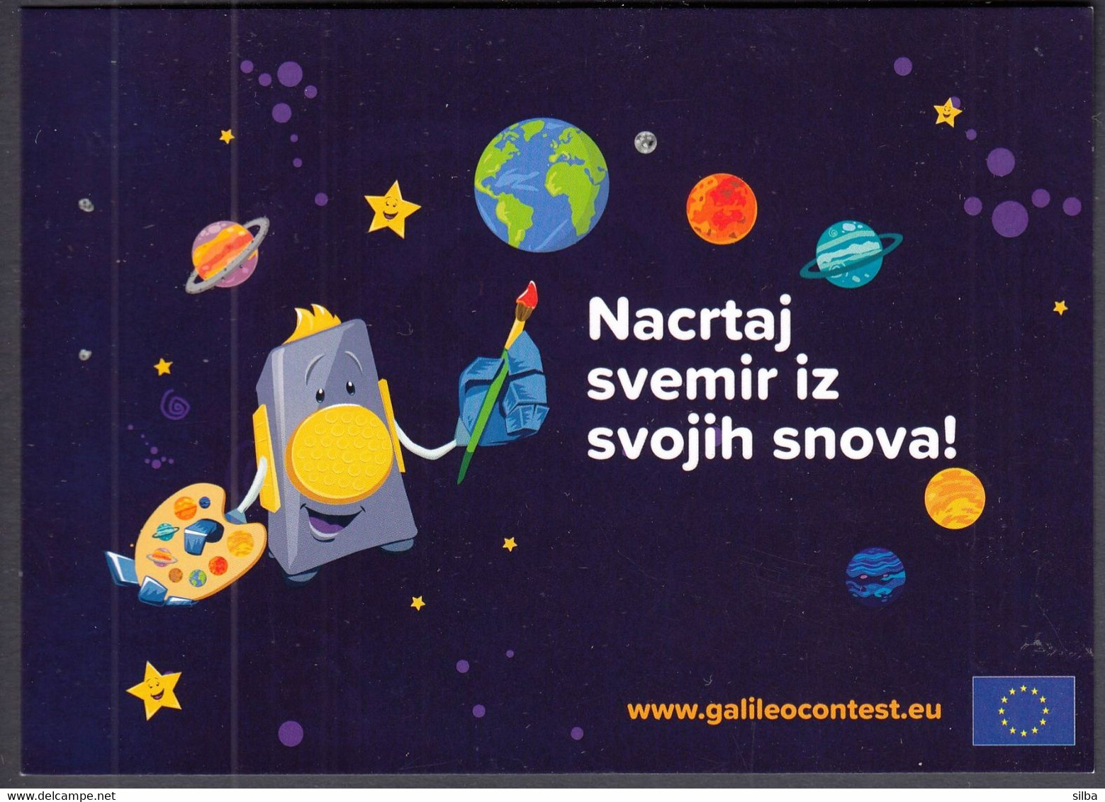 Croatia 2020 / Galileo Contest / Draw The Space Of Your Dreams / European Union - Astronomie
