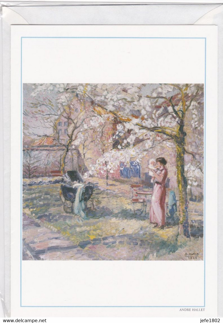 Postogram 044/ 89 - Kerselaars - A. Hallet - Cherry Blossoms - Postogram