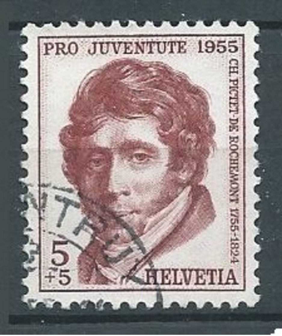 Suisse YT N°567 Pro Juventute 1955 Ch. Pictet De Rochemont Oblitéré ° - Used Stamps