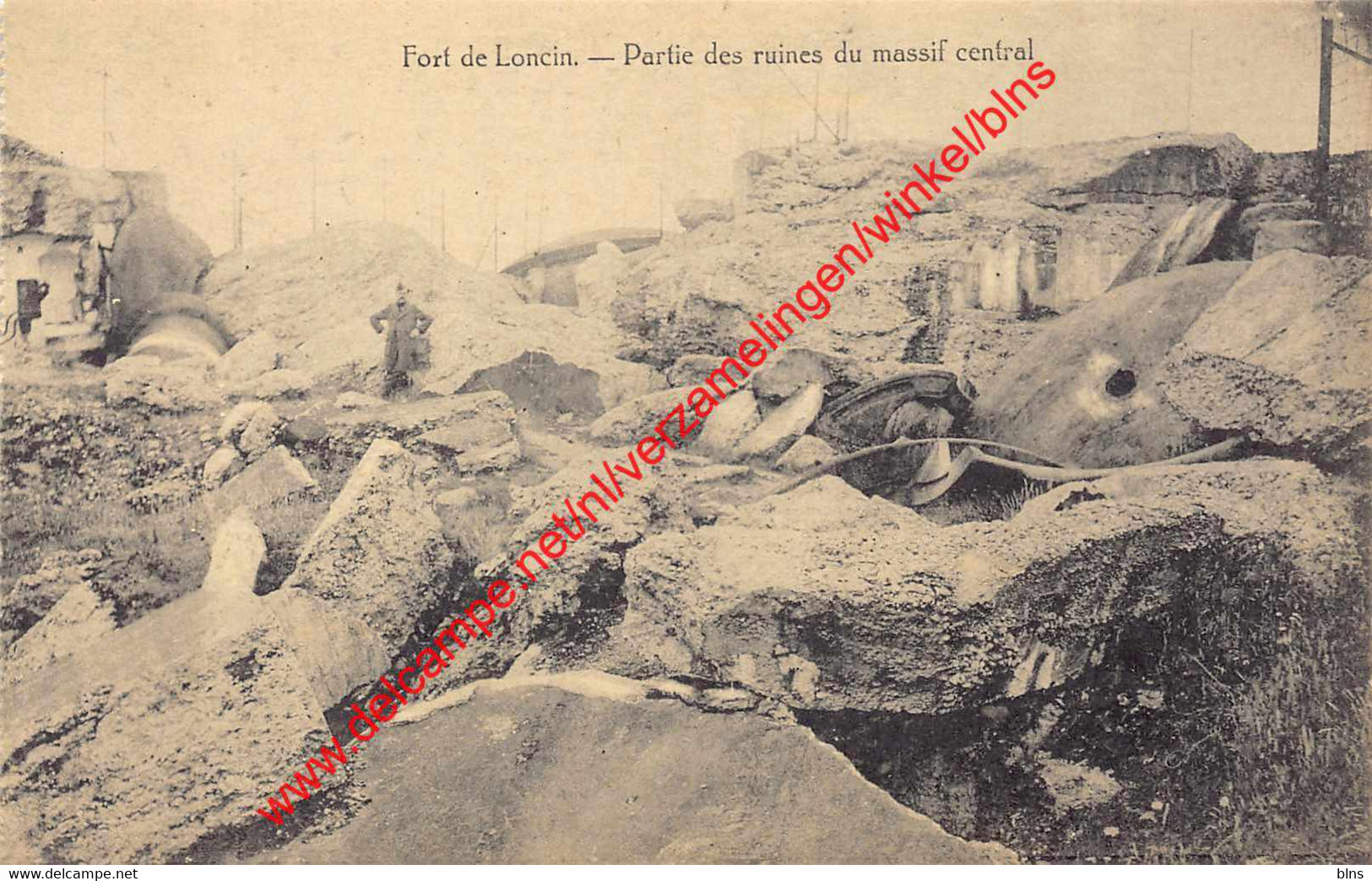 Fort De Loncin - Partie Des Ruines Du Massif Central - Loncin Ans - Ans