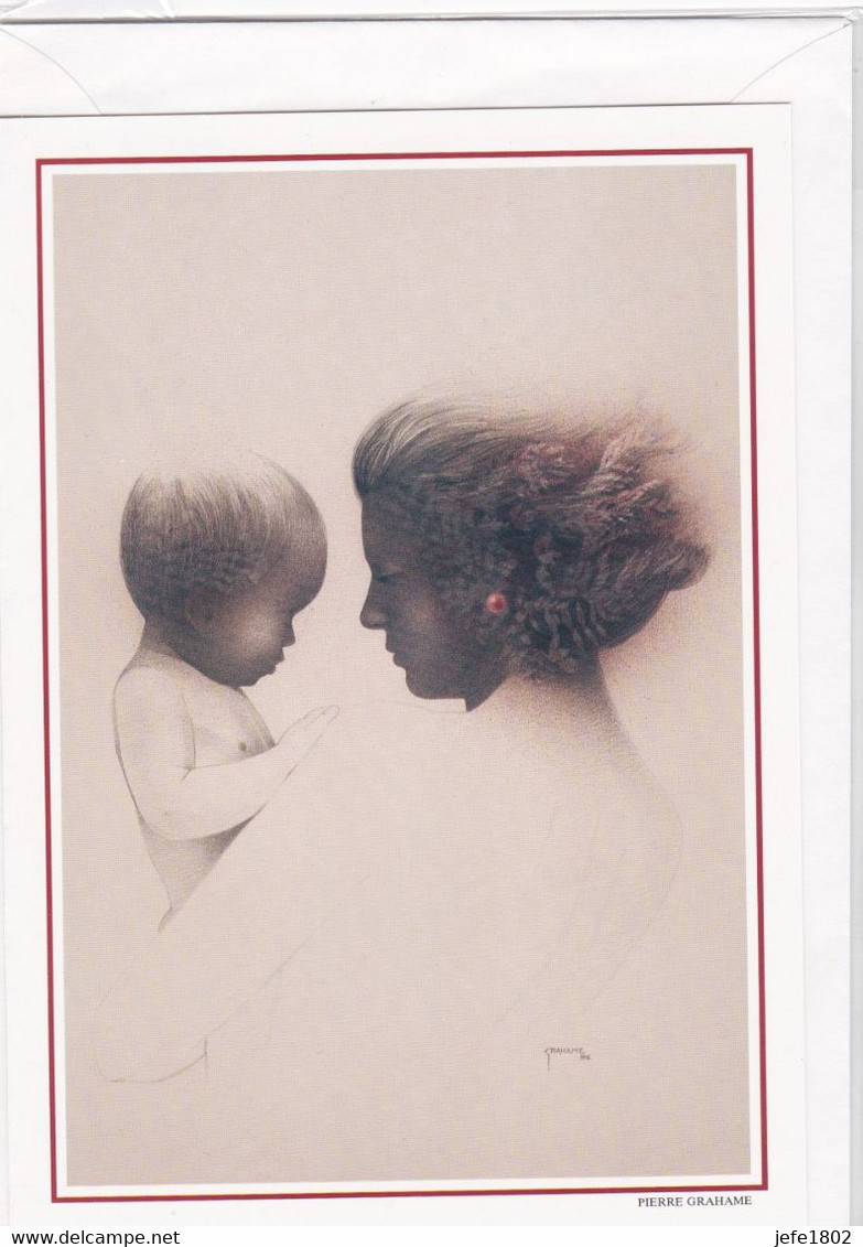 Postogram 056 / 92 - Moederschap - P. Graham - Motherhood - Postogram