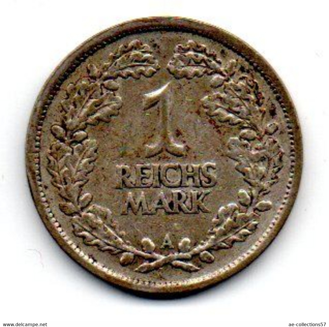 Allemagne -  1 Mark 1925 A TTB - 1 Mark & 1 Reichsmark