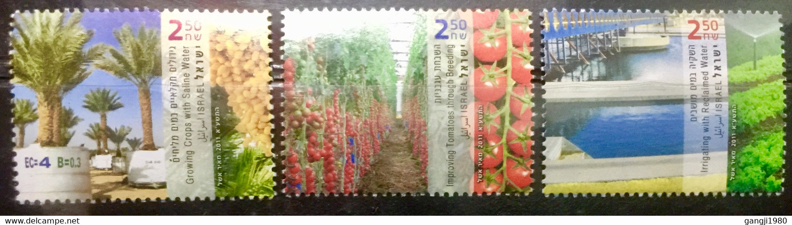 ISRAEL 2011 MNH STAMP ON ISRAELI AGRICULTURAL ACHIEVEMENTS - Altri & Non Classificati