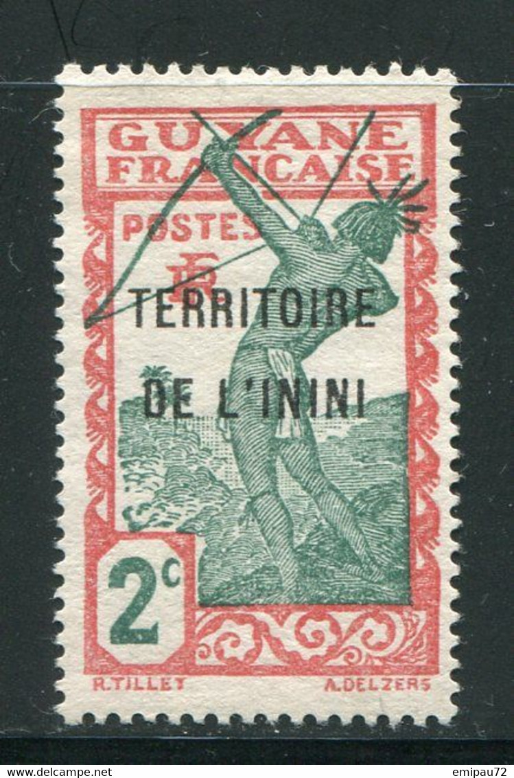 ININI- Y&T N°2- Oblitéré - Used Stamps