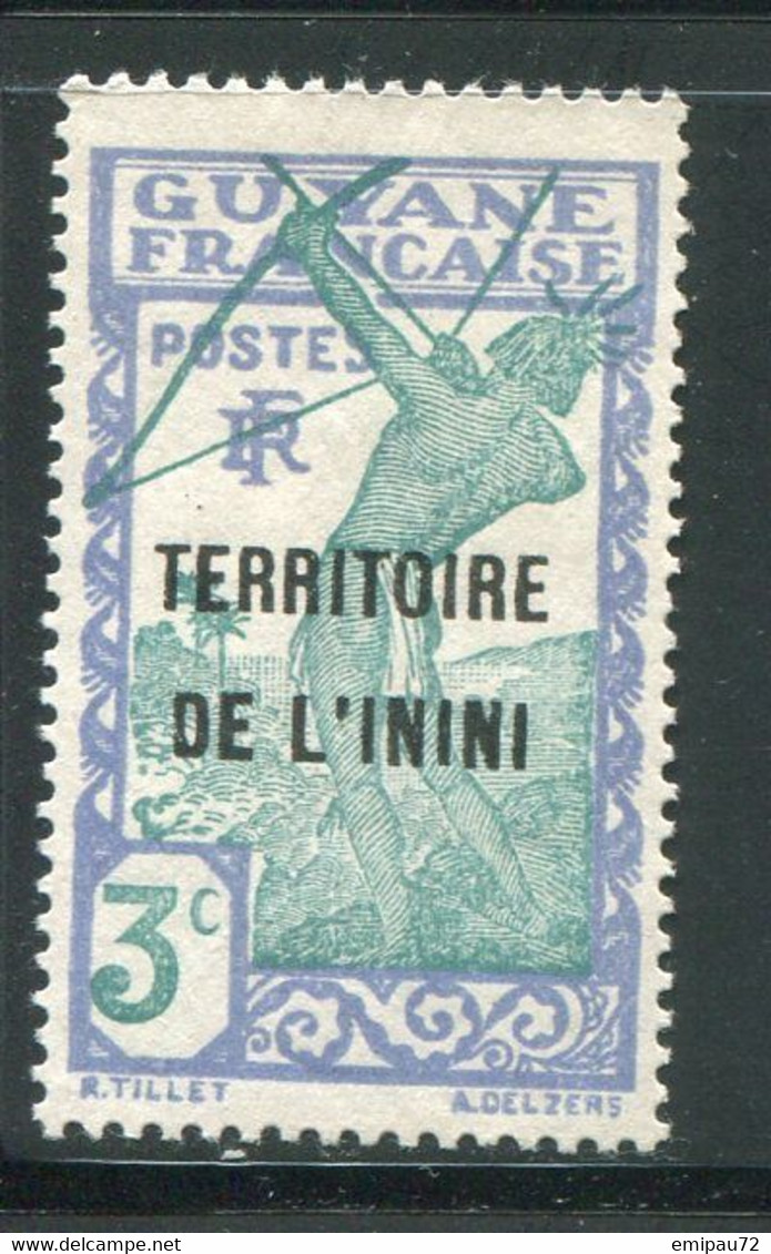 ININI- Y&T N°36- Oblitéré - Used Stamps