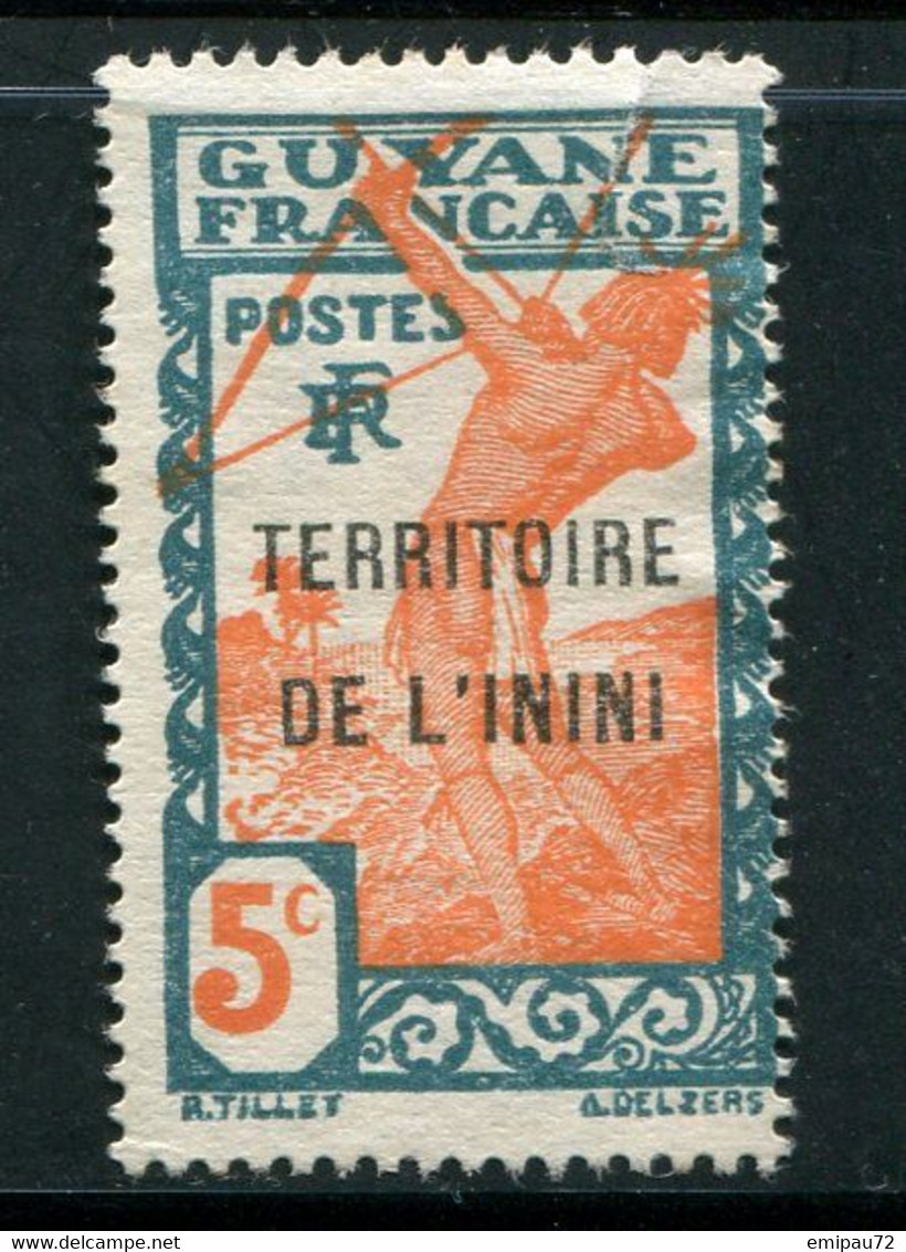 ININI- Y&T N°4- Oblitéré - Used Stamps
