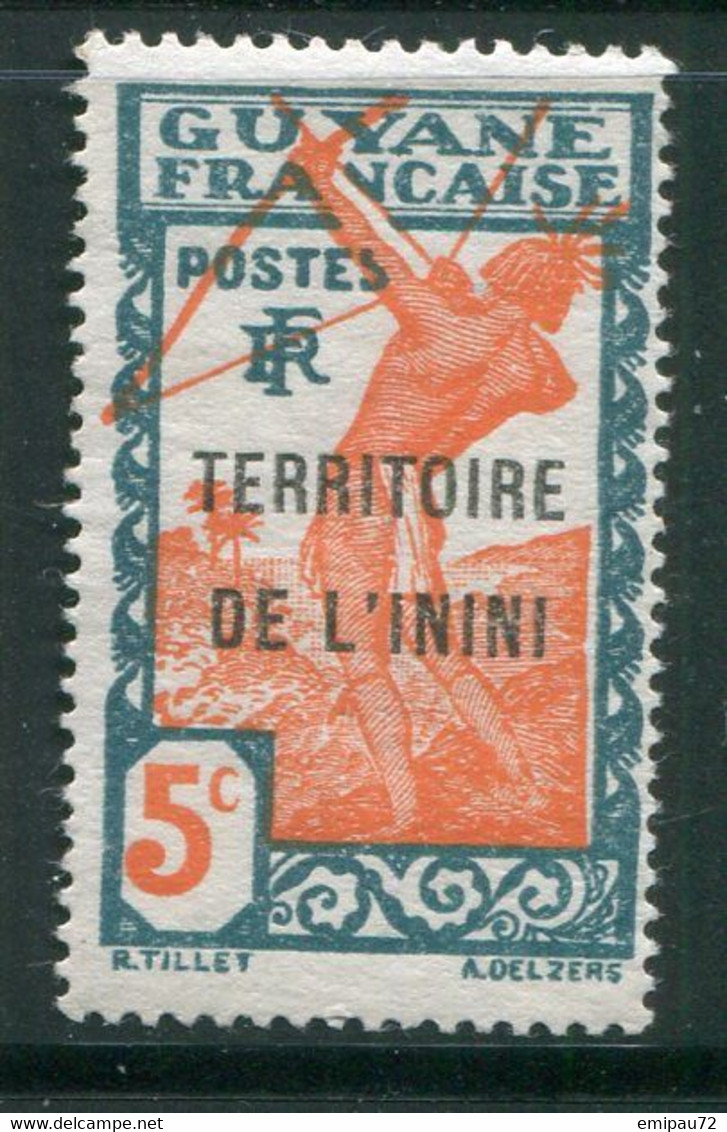 ININI- Y&T N°4- Oblitéré - Used Stamps