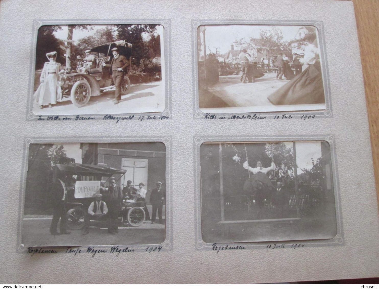 Album Aviatik & Automobil Metz Flugwoche Metz- Trier 1910  Metz Prinz Heinrich Fahrt 1910 usw.