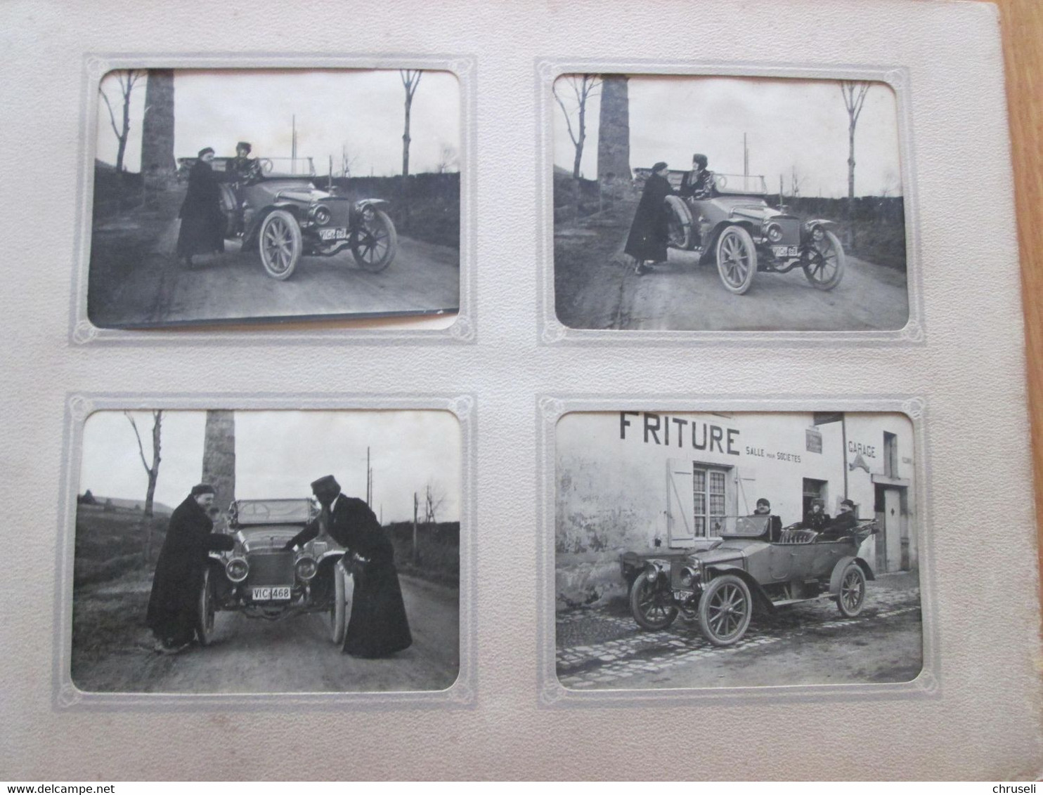 Album Aviatik & Automobil Metz Flugwoche Metz- Trier 1910  Metz Prinz Heinrich Fahrt 1910 usw.