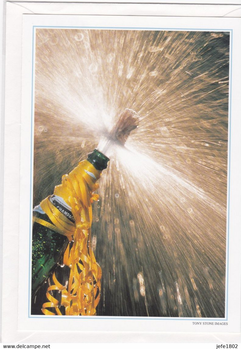 Postogram 081 / 94 - Bottle Of Champagne - Tony Stones Images - Postogram