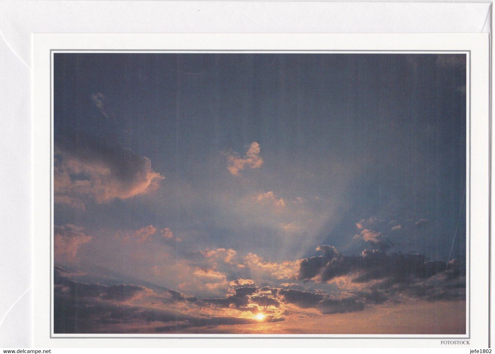 Postogram 089 / 95 - Wolken - Clouds - Fotostock - In Memoriam - Postogram