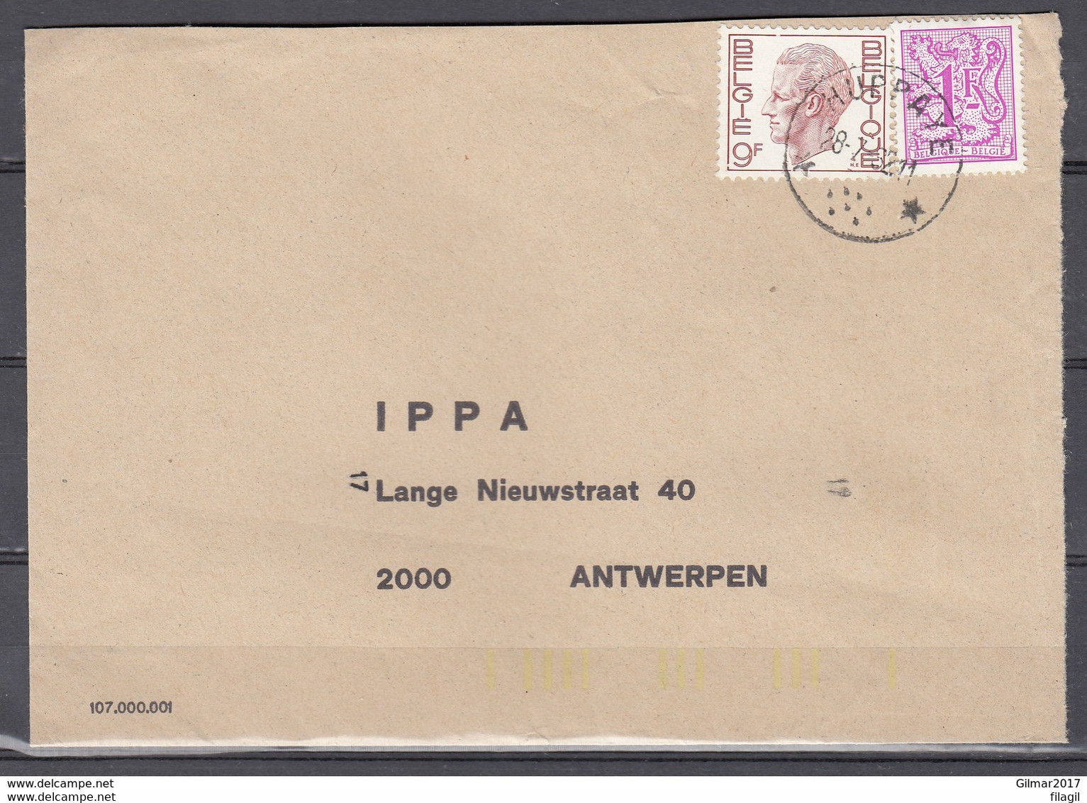 Brief Van Huppaye (sterstempel) Naar Antwerpen - 1970-1980 Elström