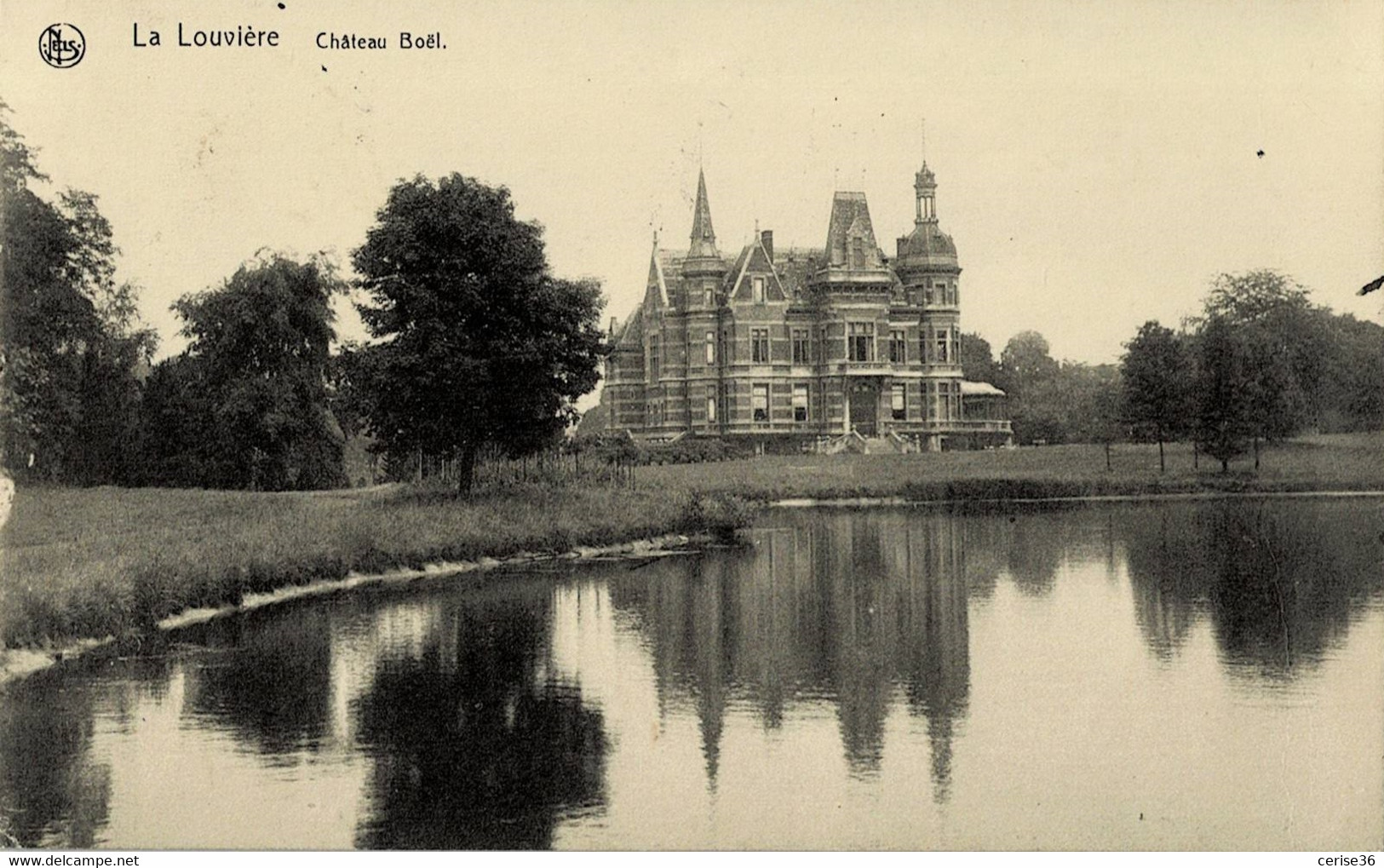 La Louvière Château Boël Circulée En 1926 - La Louvière