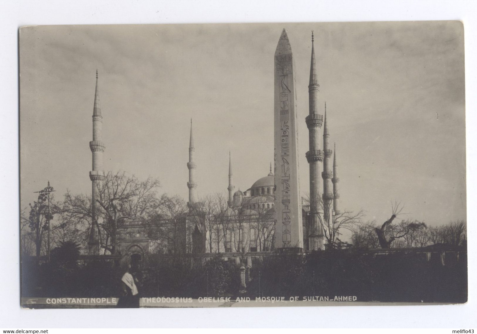 Turquie // Constantinople // CPA - Obélisque And Mosqué Of Sultan Ahmed - Türkei