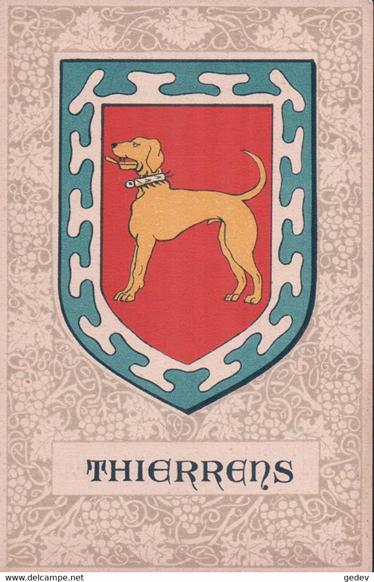 Armoirie De Thierrens Litho (2772) - Thierrens