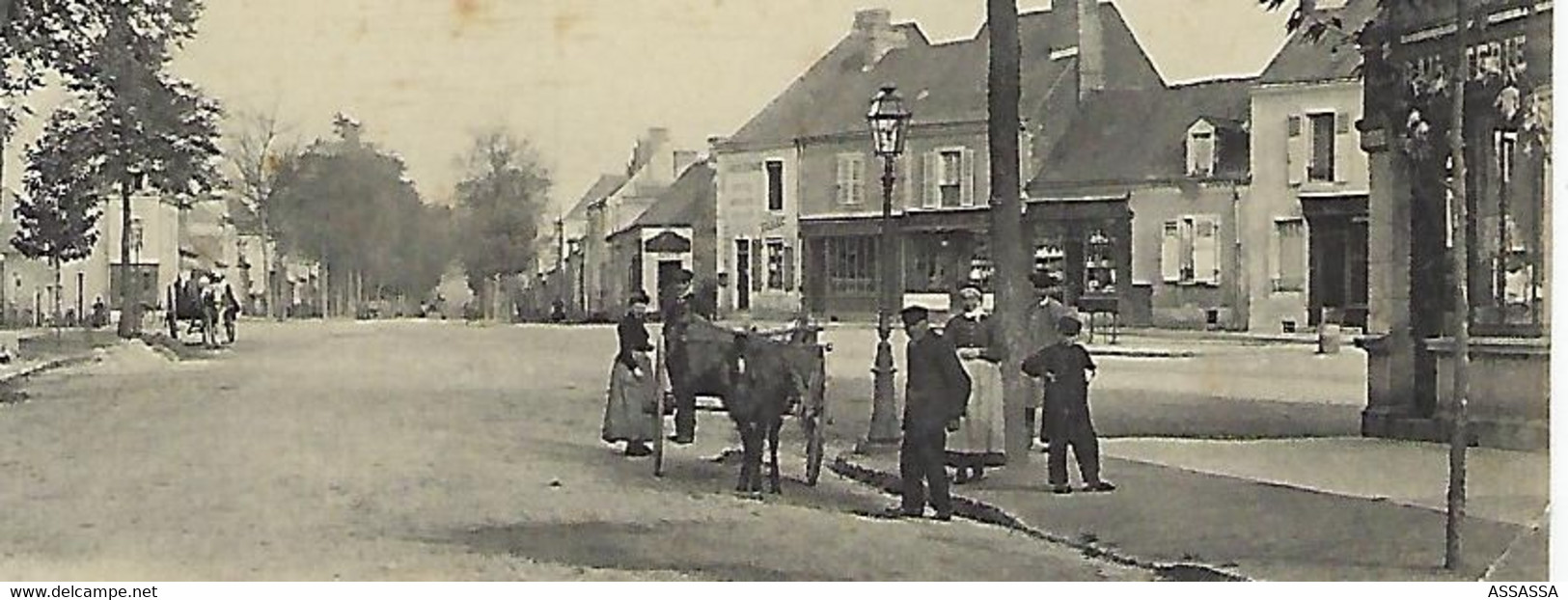 FRANCE - RARE - LE MANS - Route D'Alençon - Carrefour De La Chasse Royale - 1907 - Le Mans