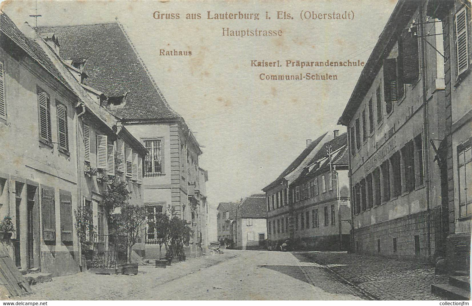 CPA FRANCE 67 " Lauterbourg". / GRUSS - Lauterbourg