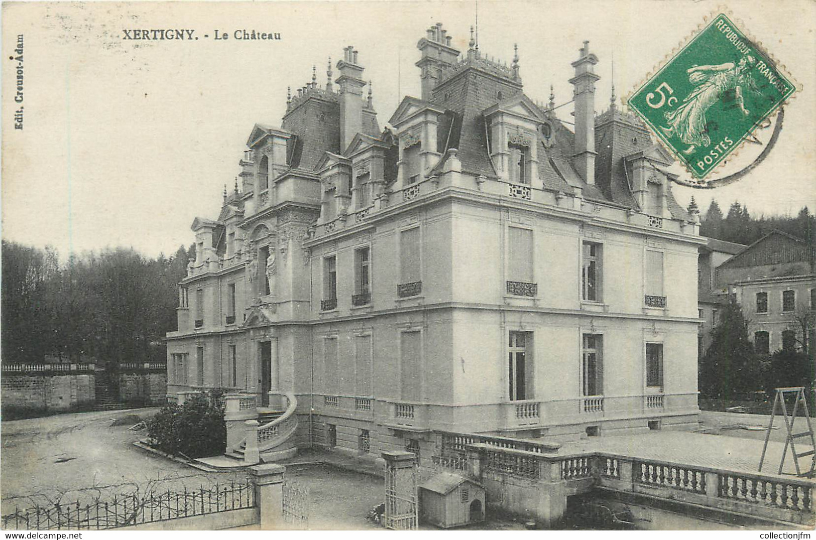 CPA FRANCE 88 " Xertigny, Le Château". - Xertigny