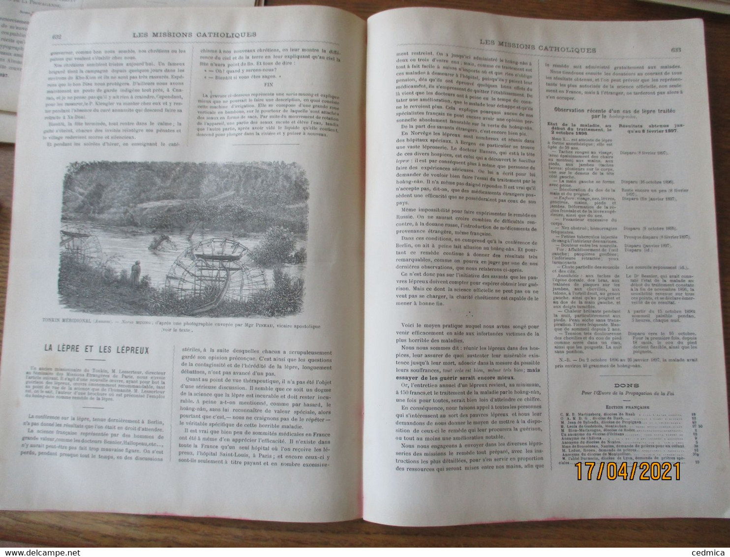 LES MISSIONS CATHOLIQUES DU 31 DECEMBRE 1897 TONKIN MERIDIONAL ANNAM MAISON MUONG,SOLDATS ANNAMITES,FEMMES MUONG FILANT - Magazines - Before 1900