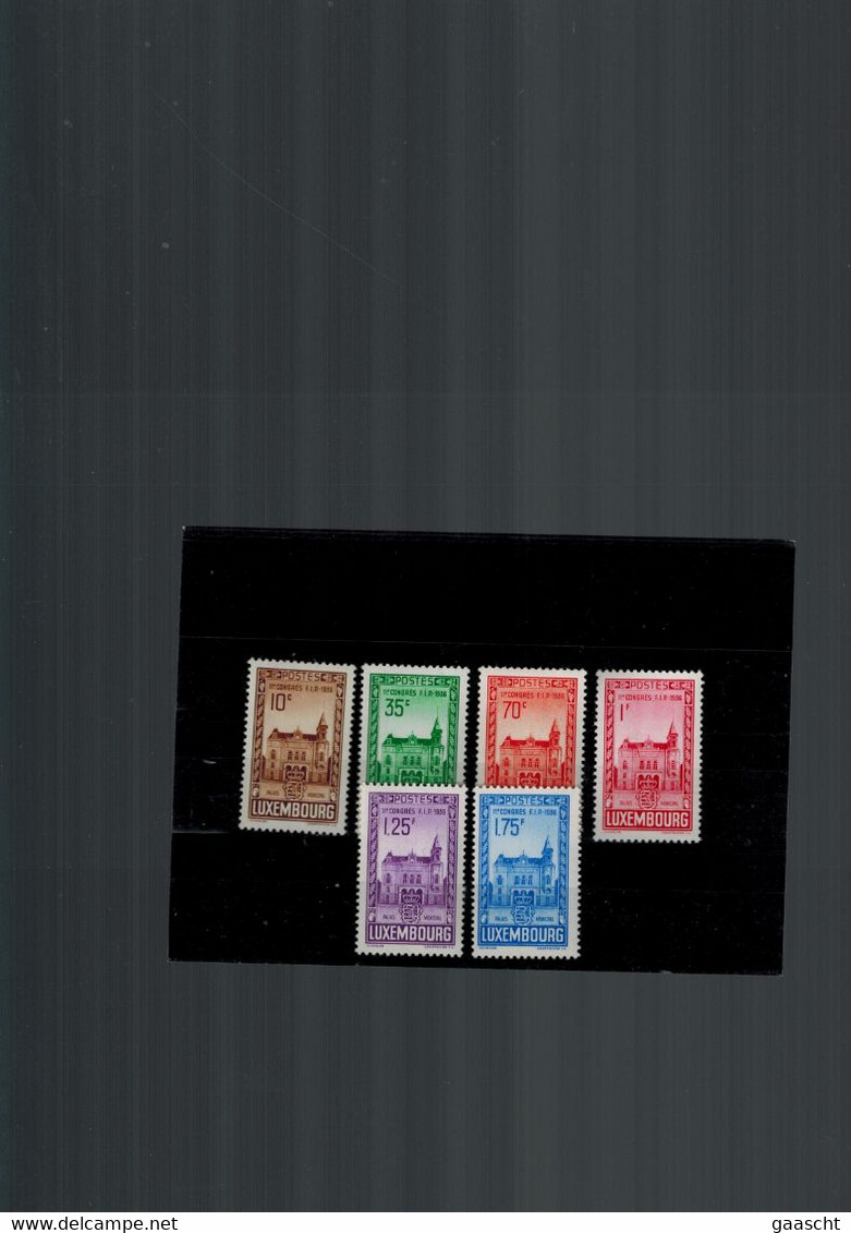 Luxembourg Série De Timbres De 1936  F I P Neuve Sans Charniere - Unused Stamps