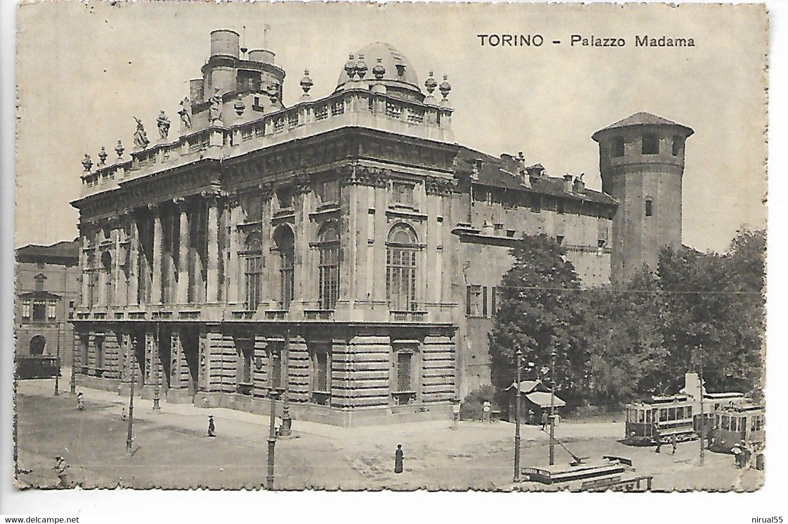 TURIN TORINO Italie Guerre 14 18 Cachet Violet D'ORO Annexe De Turin - T.M. Parc Automobile 1918    ....G - Andere & Zonder Classificatie