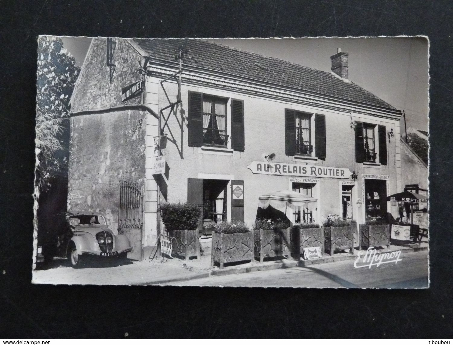 BUTHIERS RONCEVAUX - SEINE ET MARNE - RESTAURANT AU RELAIS ROUTIER LES ROUTIERS MADAME ET MONSIEUR MARCEL LENOIR - Andere & Zonder Classificatie