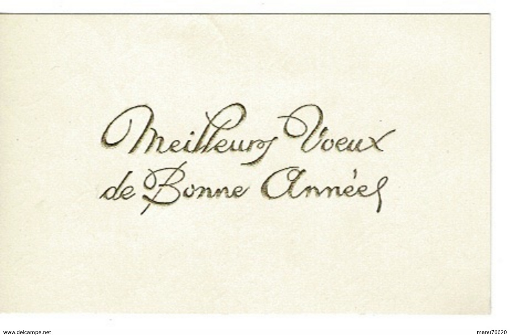CARTE VOEUX ET BONNE ANNEE- Saint Georges De Rouelley. - Nieuwjaar
