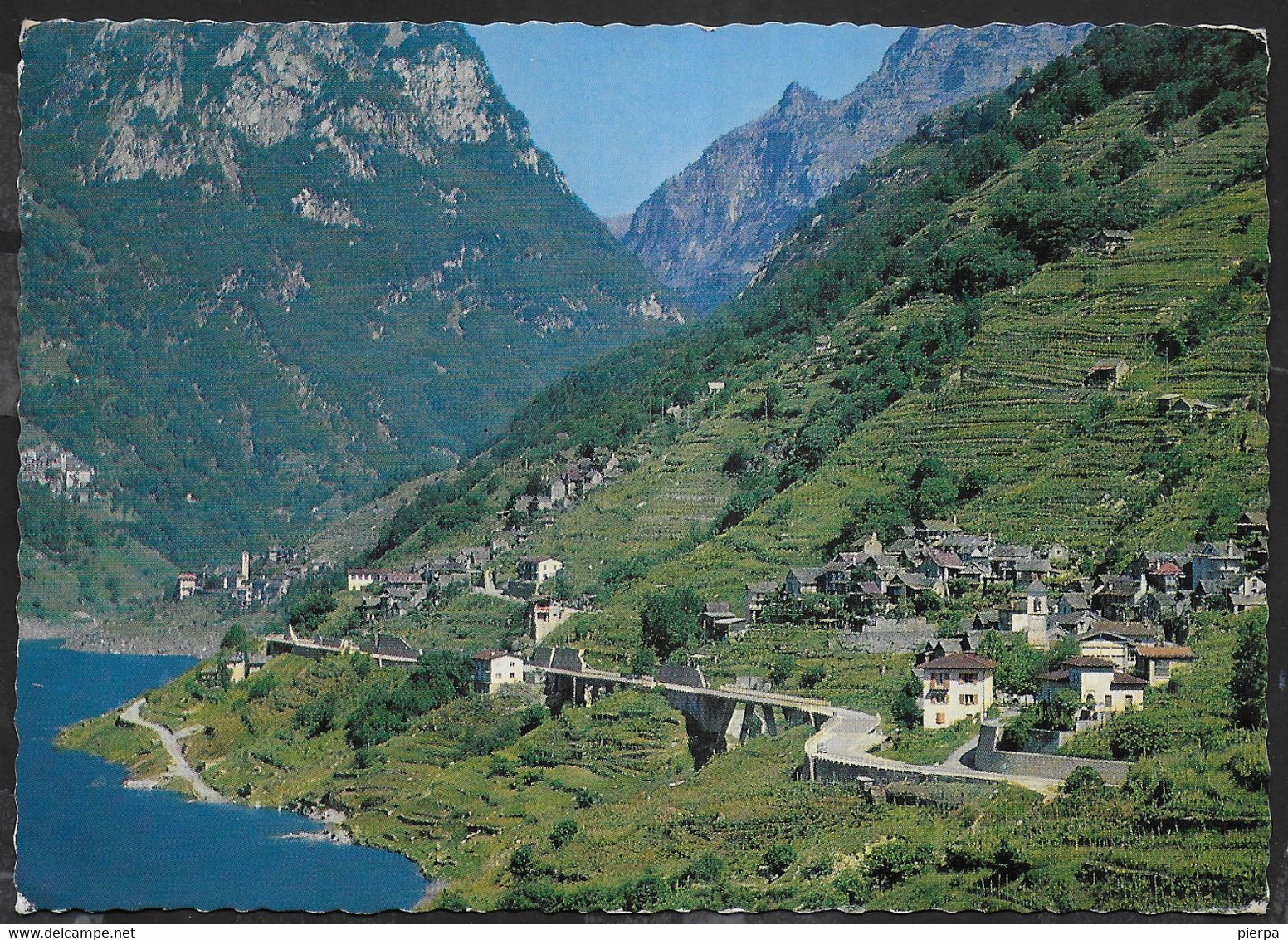 SVIZZERA - VOGORNO - PANORAMA - VIAGGIATA - Vogorno