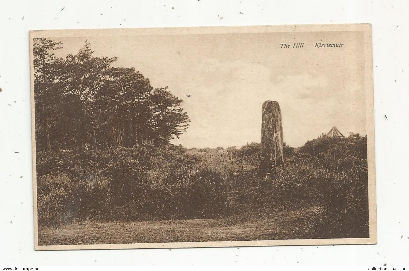 Cp , ECOSSE , KIRRIEMUIR , The Hill , écrite - Angus