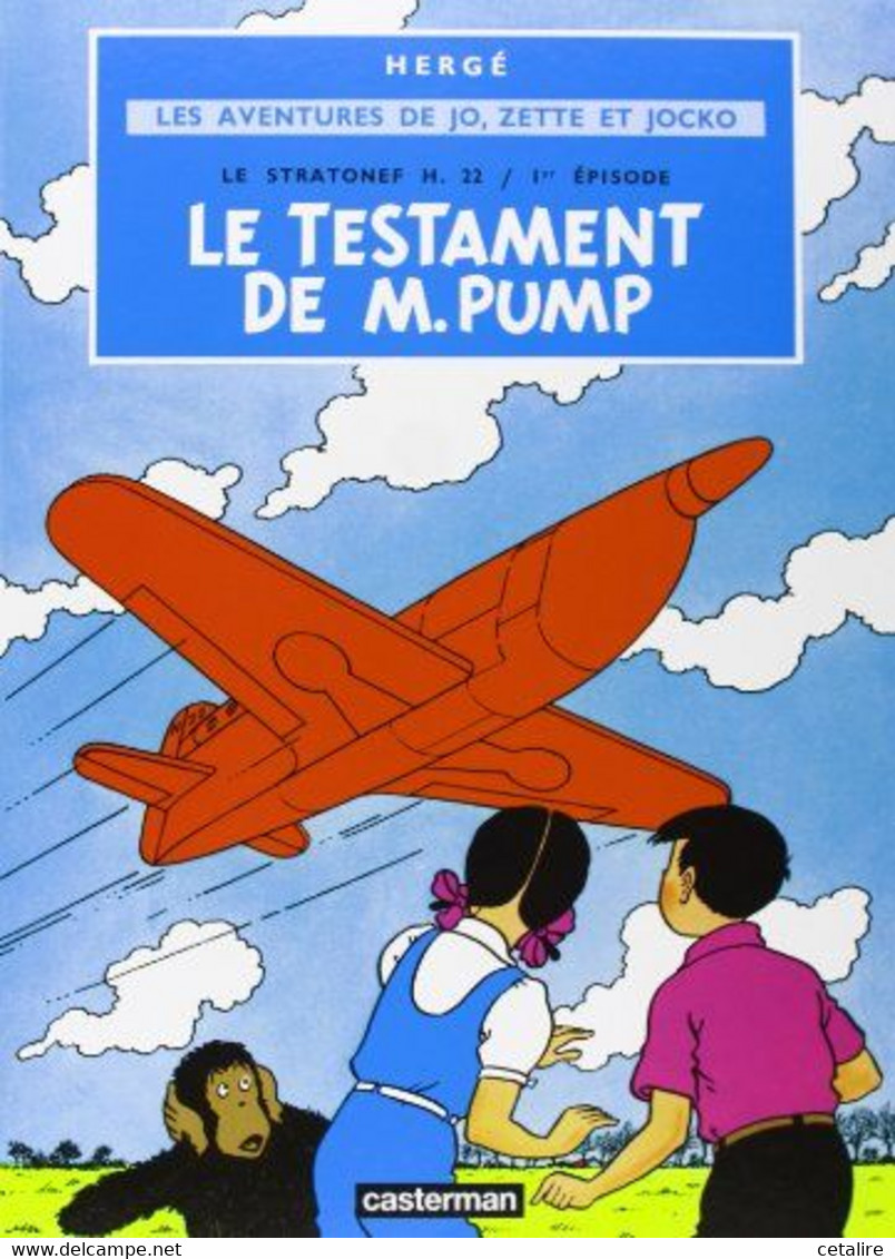 Le Testament De M. Pump +++BE+++ LIVRAISON GRATUITE+++ - Jo, Zette & Jocko