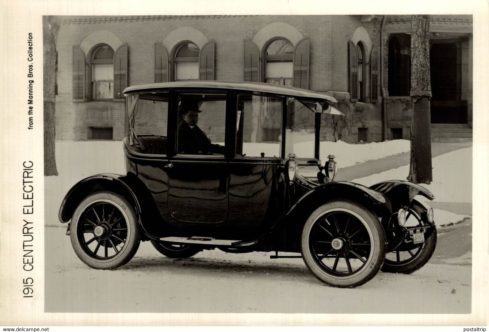 1915 CENTURY ELECTRIC  MANNING BROS COLLECTION  18*13CM CAR COCHES Bryan Goodman Collection - Cars