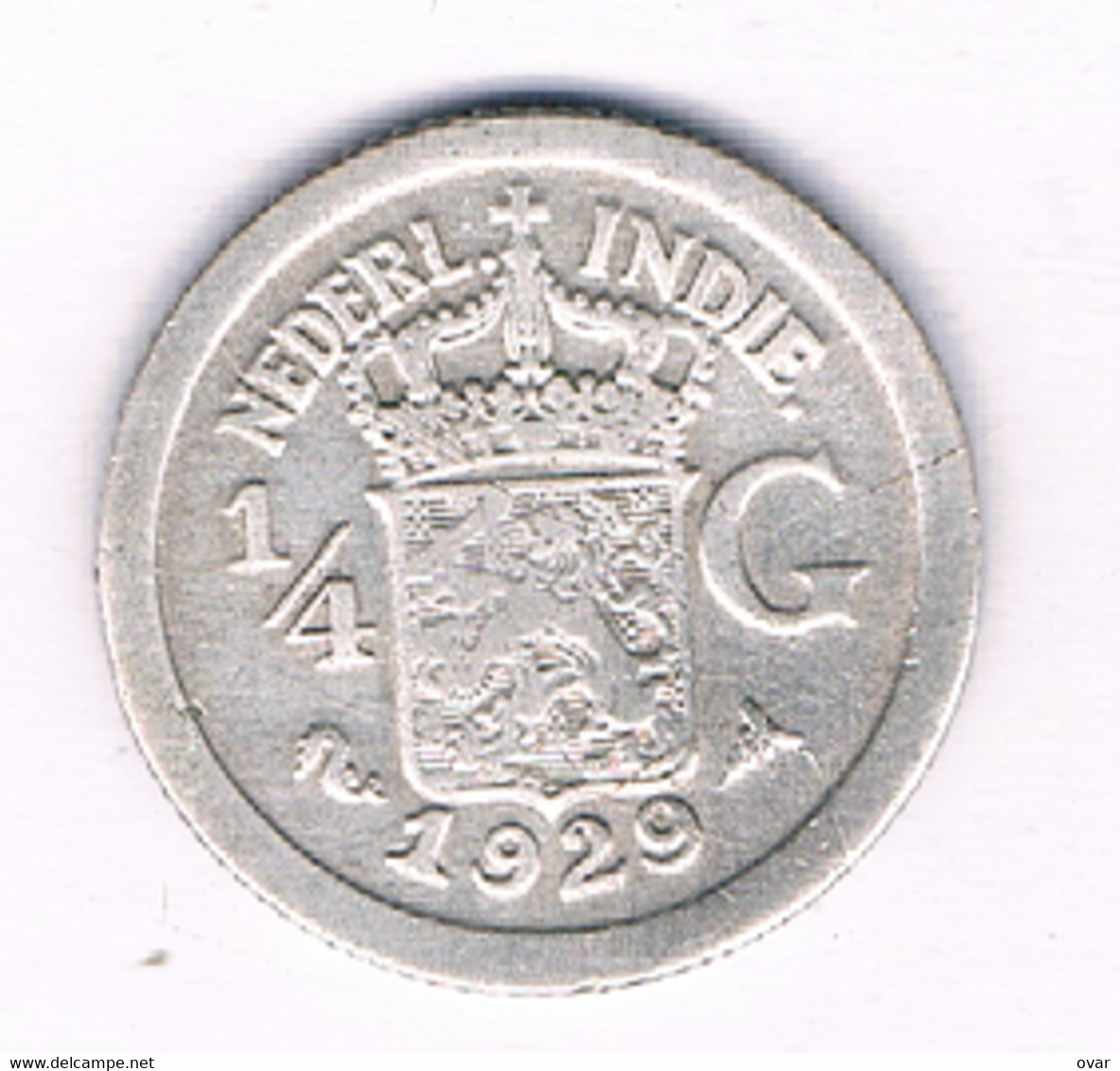 1/4  GULDEN  1929 NEDERLANDS INDIE /3338/ - Dutch East Indies