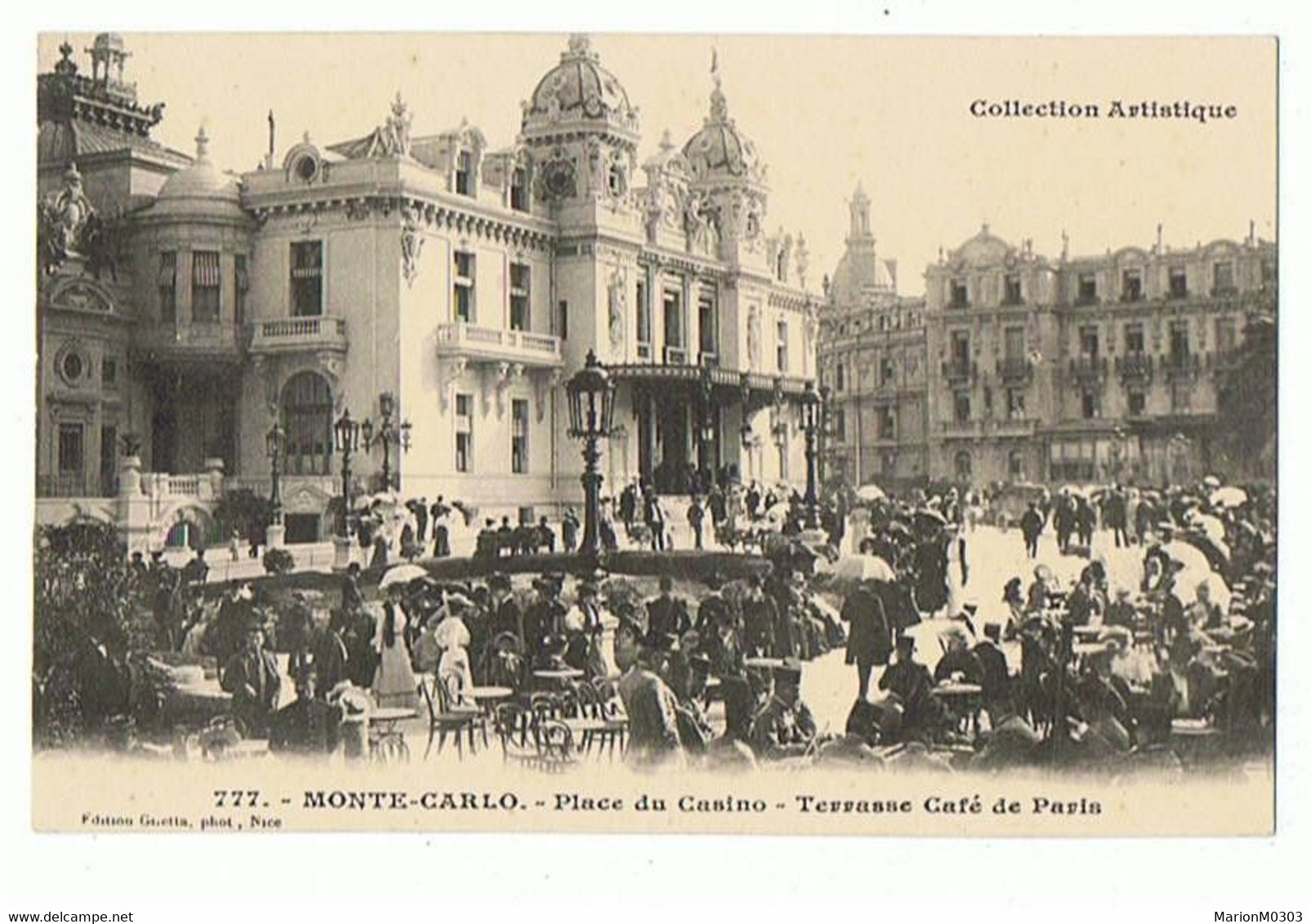 MONACO - Monte Carlo, Terrasse Du Café De Paris - 453 - Wirtschaften & Restaurants