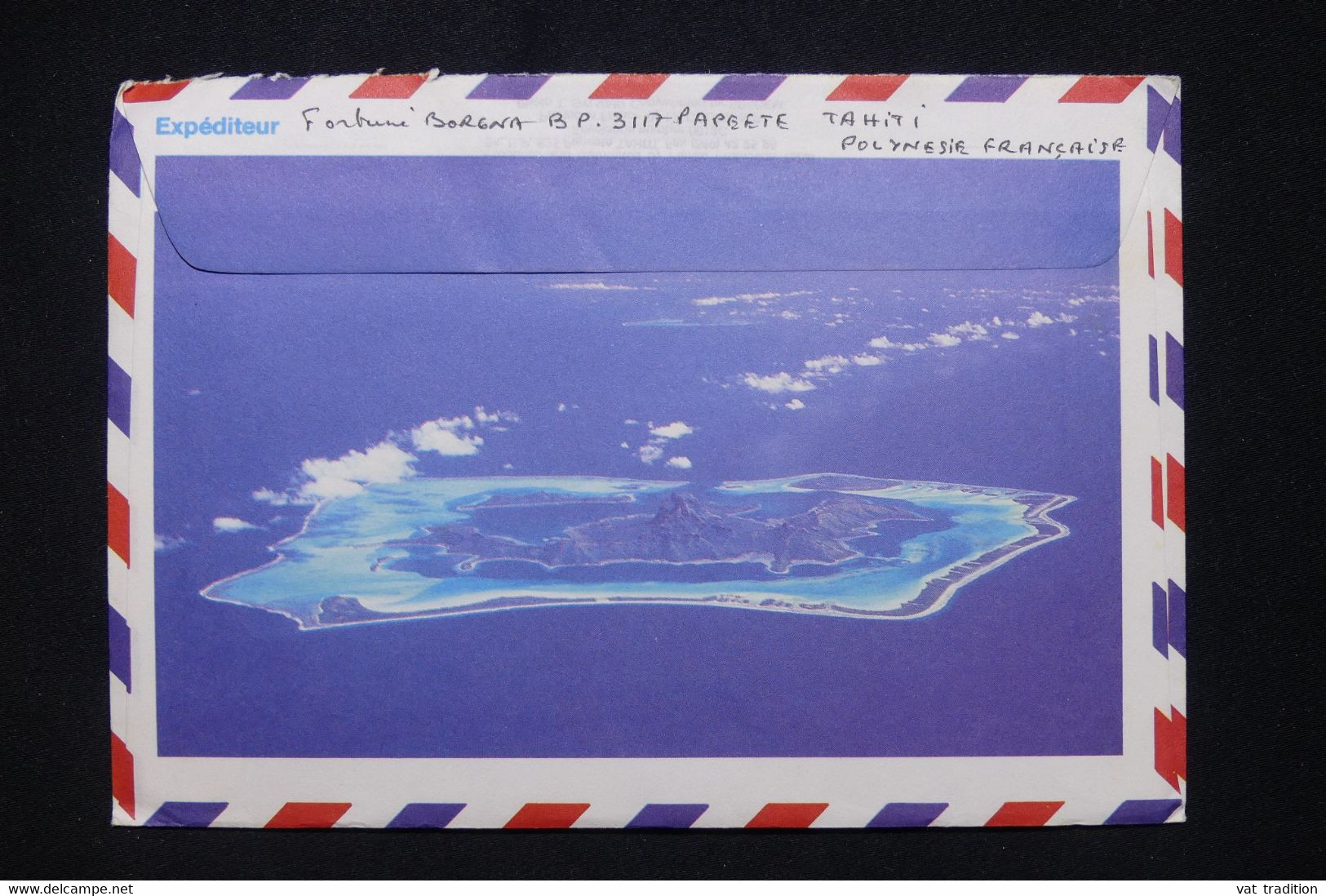 POLYNÉSIE - Enveloppe Touristique, De Mahina Pour Nice En 1994 - L 95936 - Storia Postale