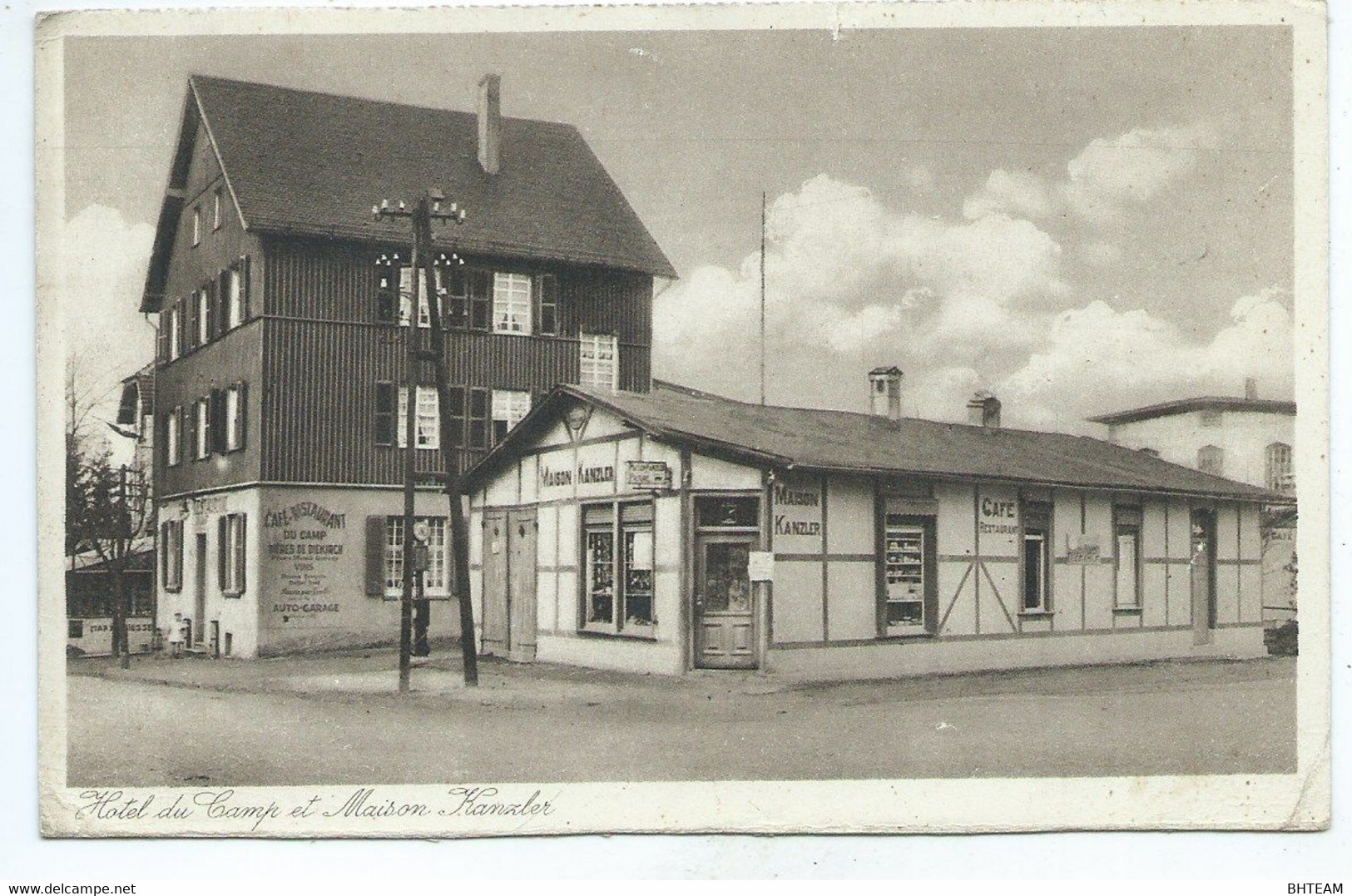 CAMP D'ELSENBORN  Hôtel Du Camp Et Maison Kanzler - Elsenborn (camp)