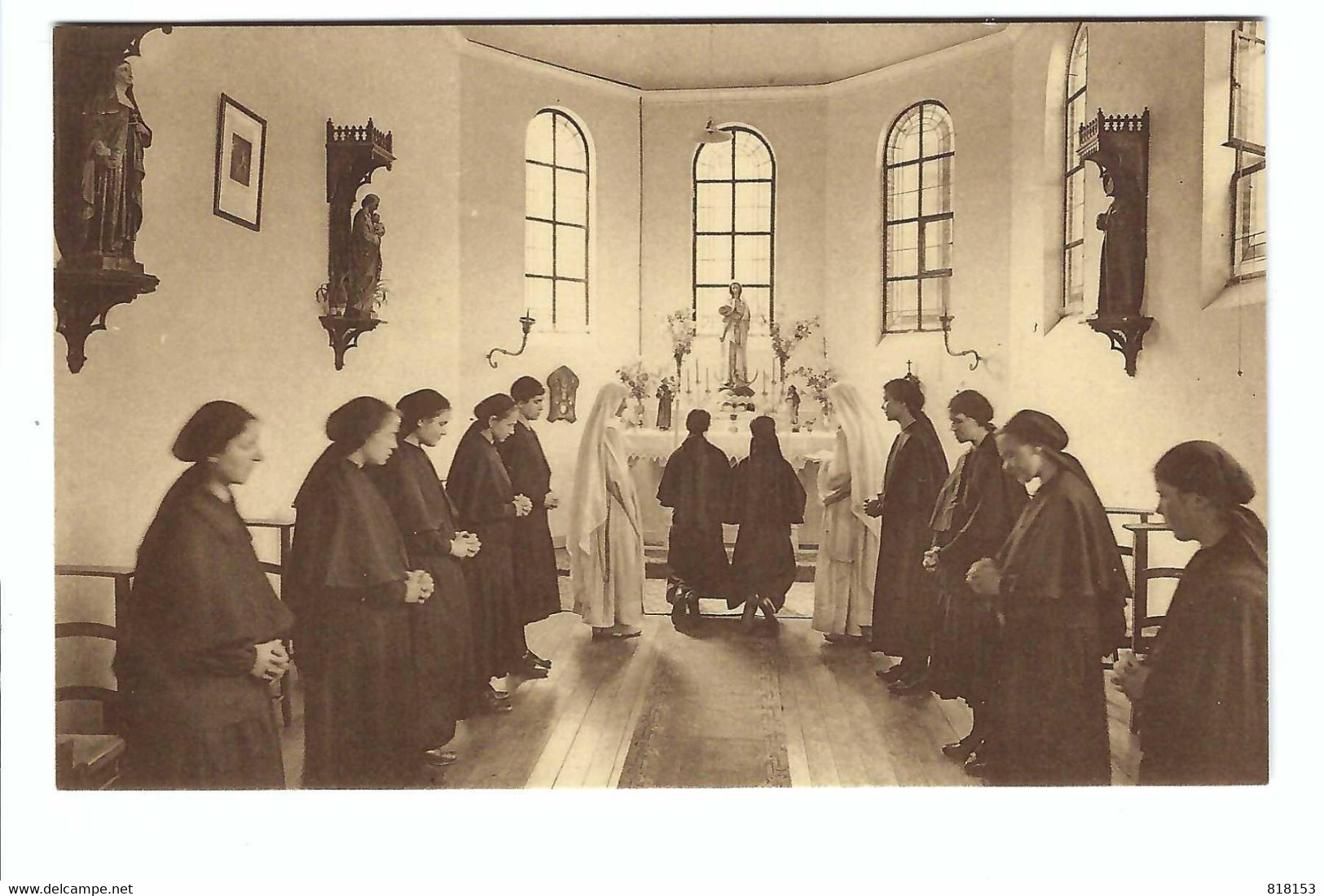 Gooreind Franciscanessen Missionarissen V Maria Noviciaat Te Gooreind-Wuestwezel  Intrede Der Postulanten - Wuustwezel