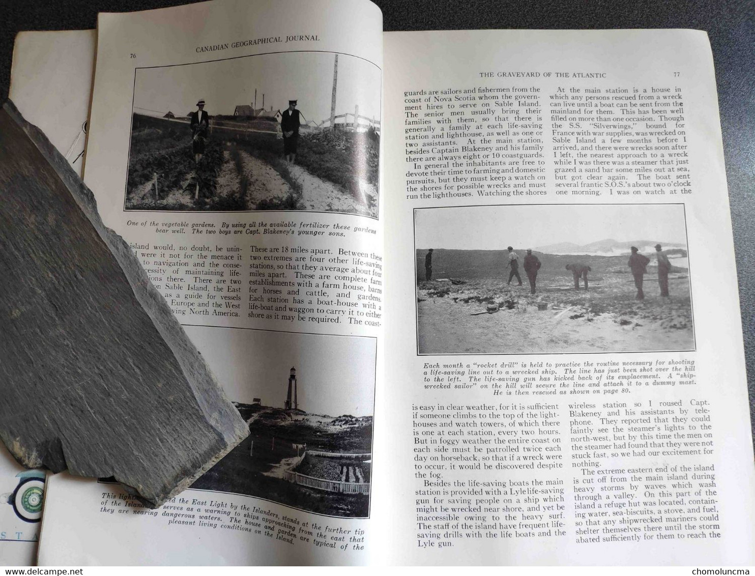 Canadian Geographical 1932 Sable Island Graveyard Of Atlantic The Naming Of America And Greenland Athabaska Sydney Hare - Aardrijkskunde