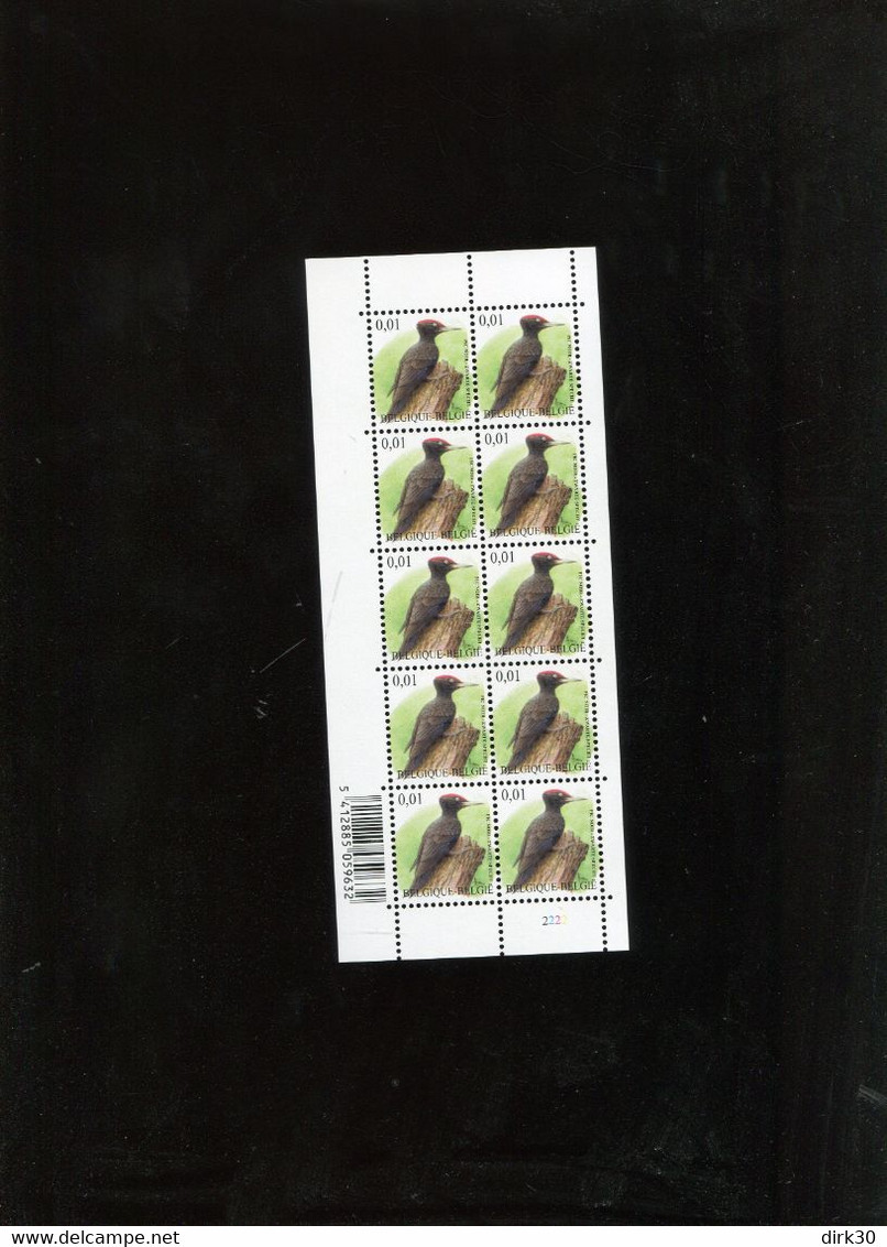 Belgie Andre Buzin Birds 3939 0.01€ In Velletje Van 10 Plaatnummer 2 - 1985-.. Vögel (Buzin)