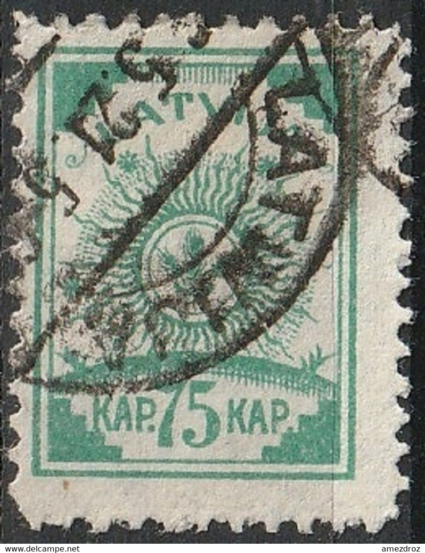 Latvija Lettonie 1919 N° 13A Comme édition Précédente - Perforé  (H10) - Lettland