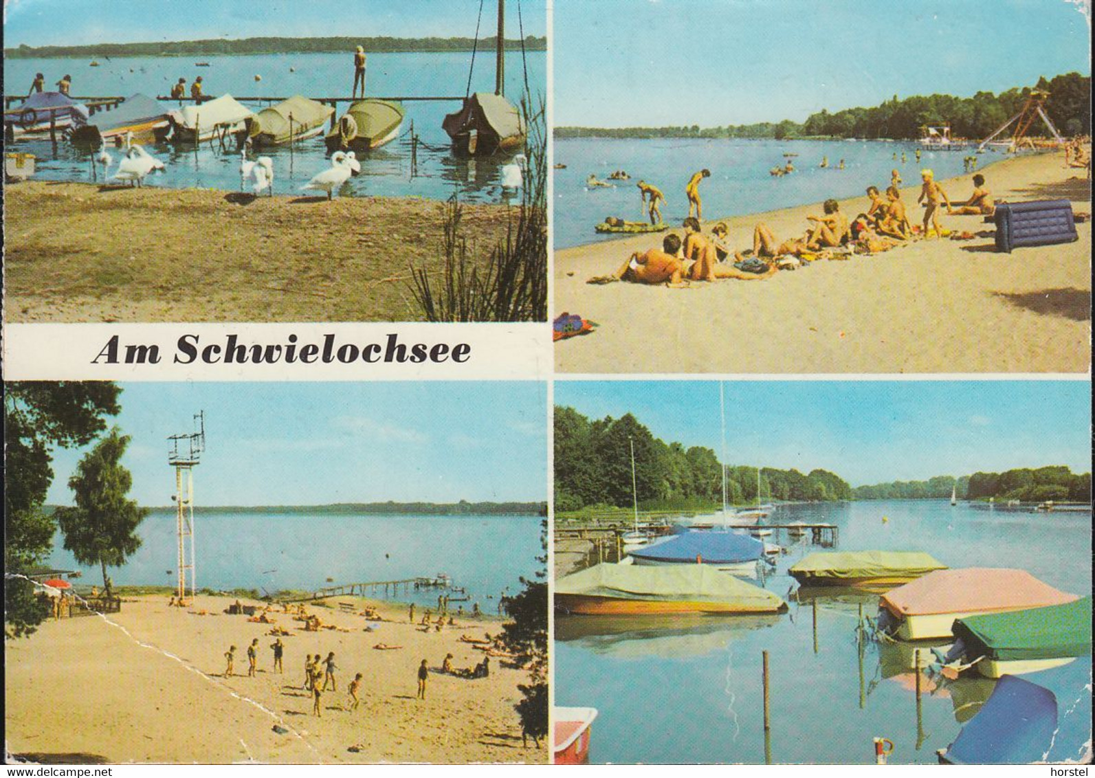 D-15913 Schwielochsee - Alte Ansichten - Am Schwielochsee - 2x Nice Stamps - Schwielowsee