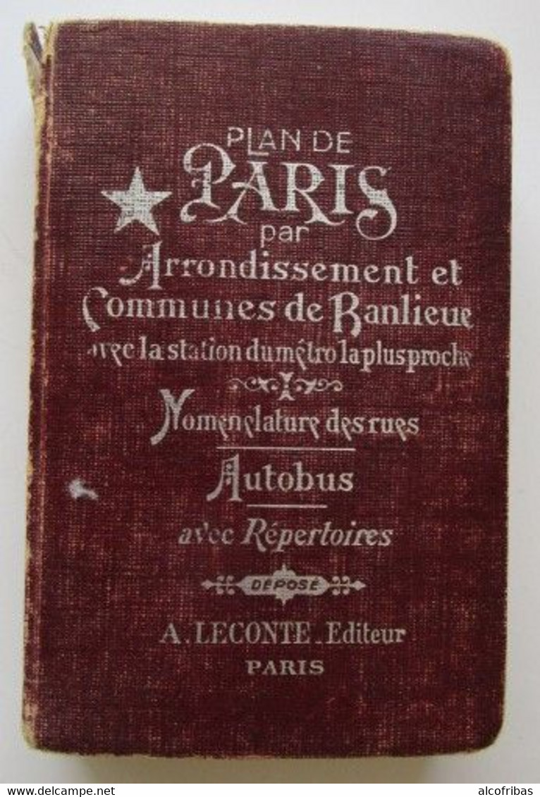 Guide Indicateur Plan De Paris Et Proche Banlieue 75 Nomemclature Rues Repertoire Metro Bus - Other Plans