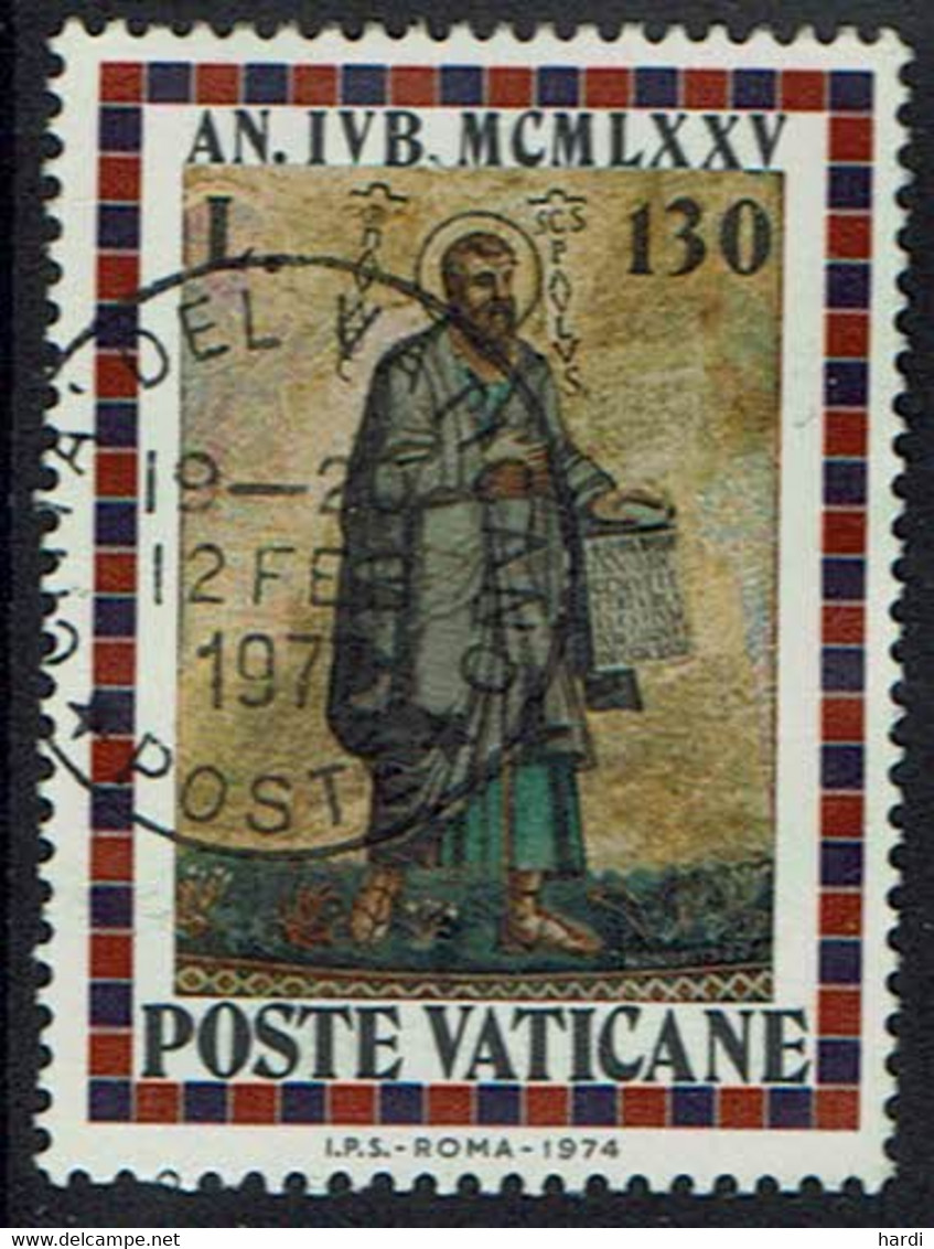 Vatikan 1974, MiNr 654, Gestempelt - Gebraucht