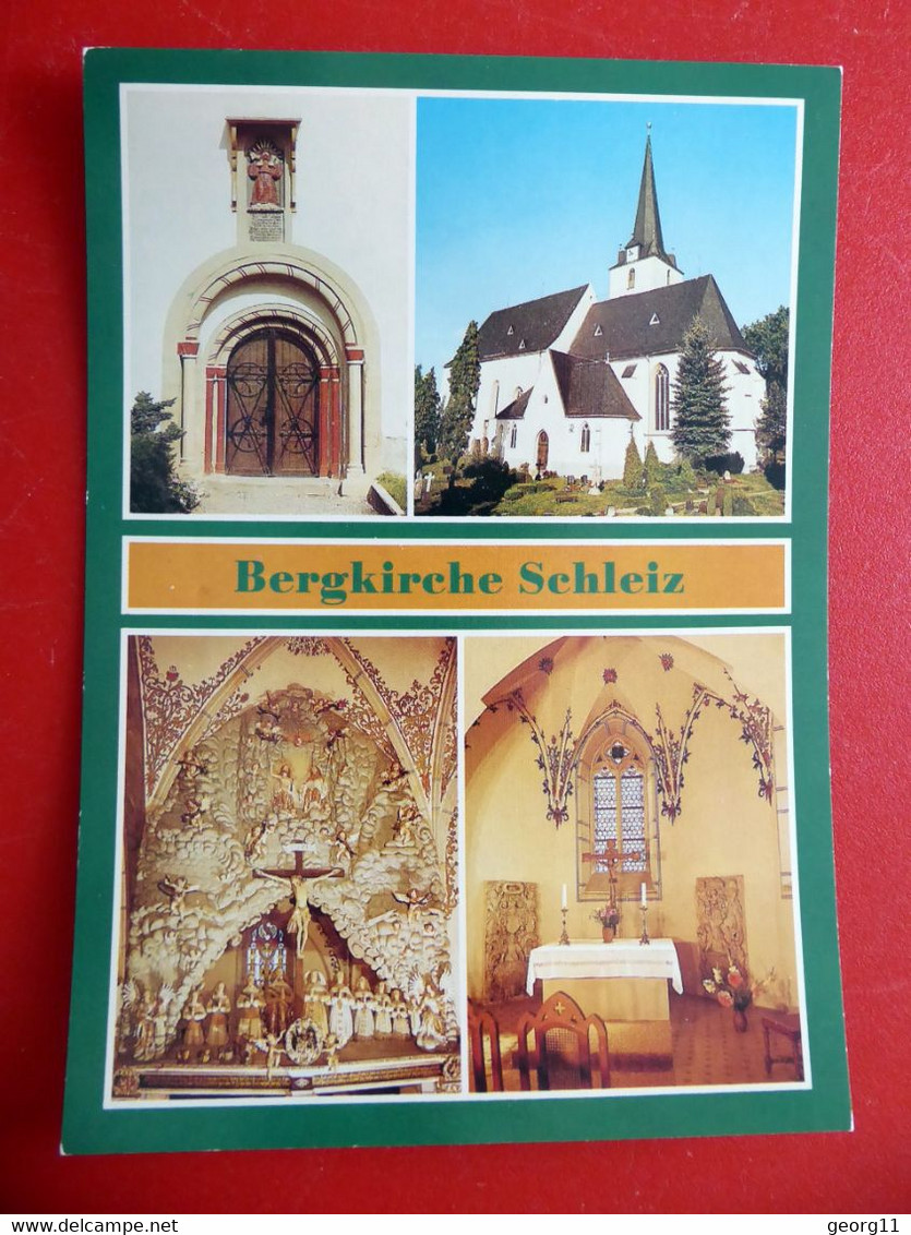 Schleiz - Bergkirche - Annenkapelle - Epitaph - DDR 1989 - Thüringen - Schleiz