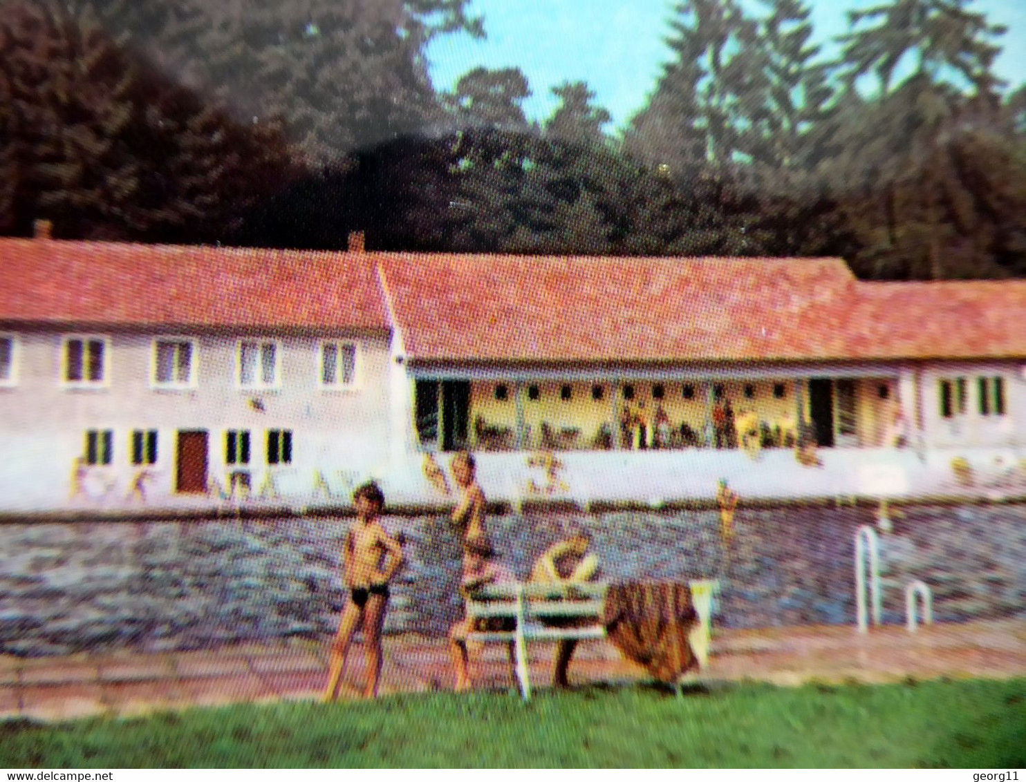 Schleusingen - Schloss Bertholdsburg - Schwimmbad - DDR 1989 - Thüringen - Schleusingen