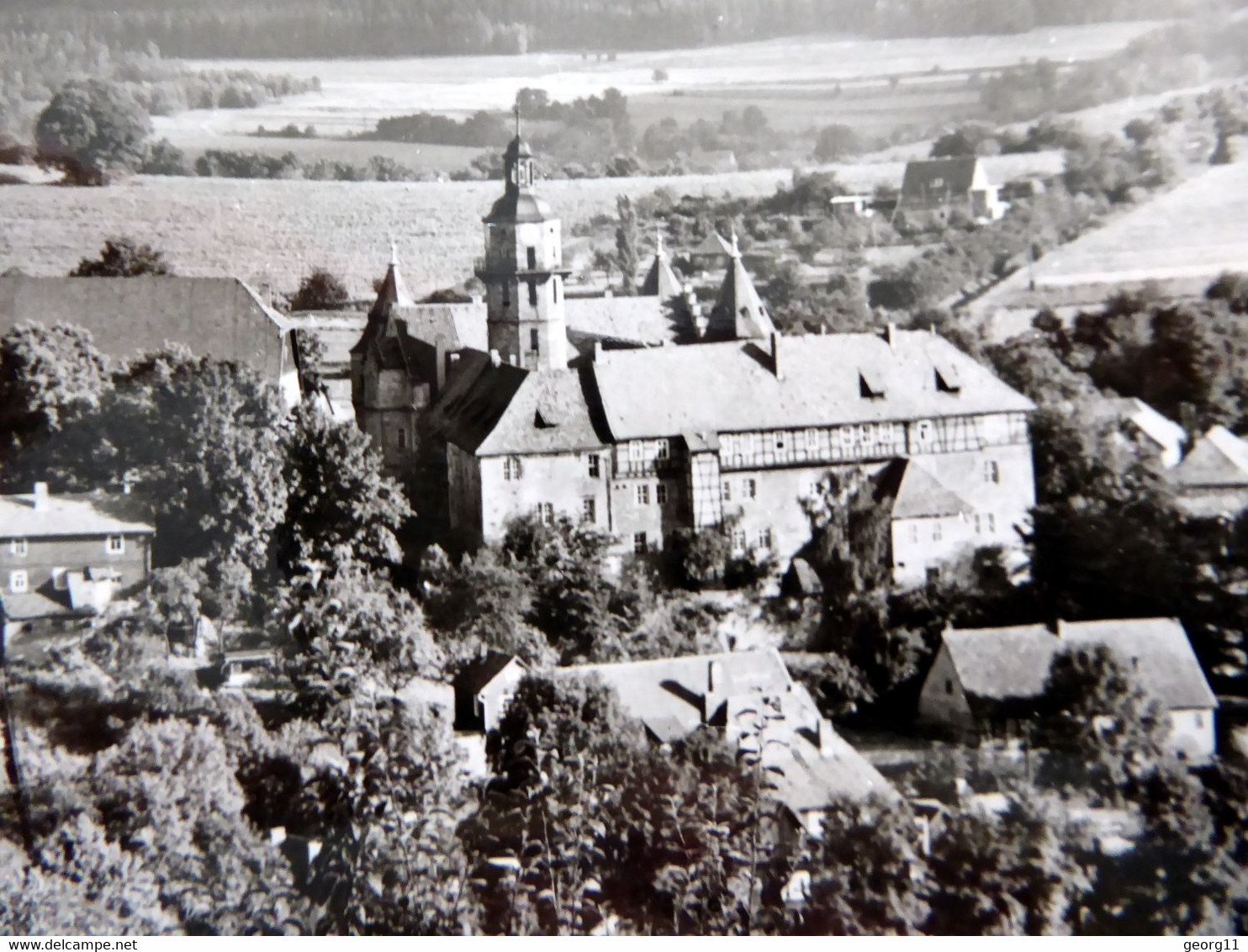 Schleusingen - Schloss Bertholdsburg - Kirche - Echt Foto - DDR 1975 - Thüringen - Schleusingen