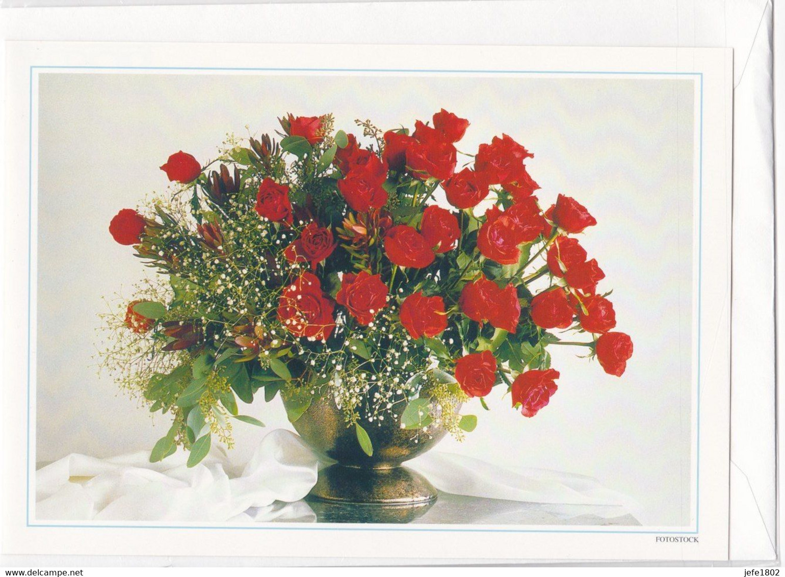 Postogram 117 / 97 - Rozen - Fotostock - Flowers Rosen - Postogram