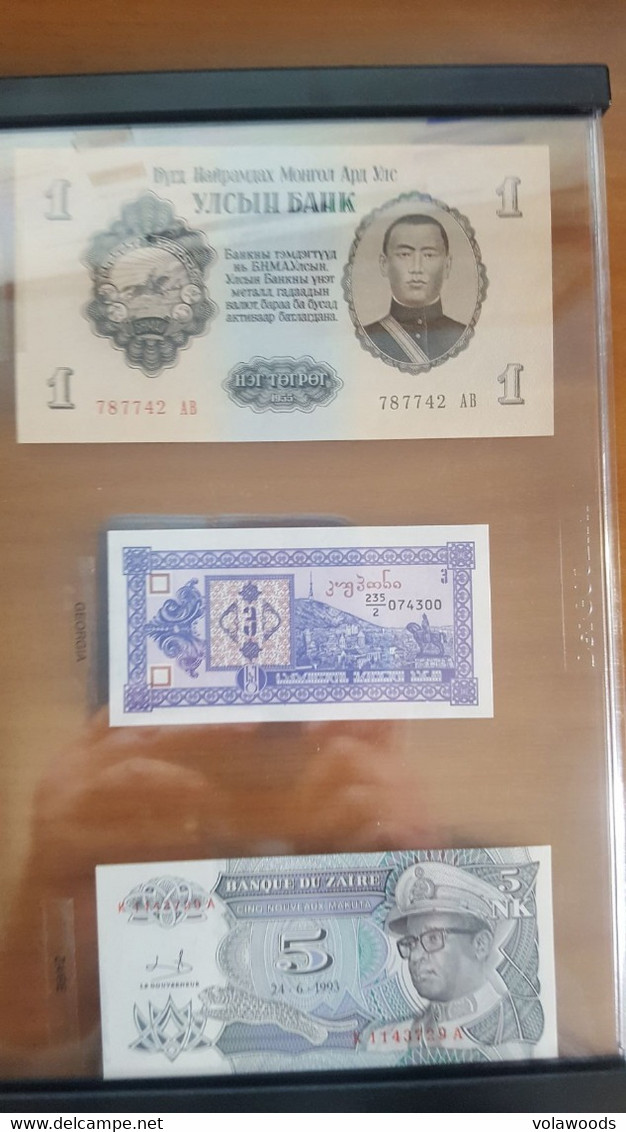 Monete & Banconote di Tutto il Mondo De Agostini - Collezione completa di 120 Monete 40 Banconote 80 Fascicoli. Perfetta
