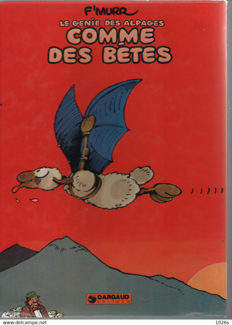 B.D.GENIE DES ALPAGES  -  COMME DES BETES  -  E.O.1976 - Génie Des Alpages, Le