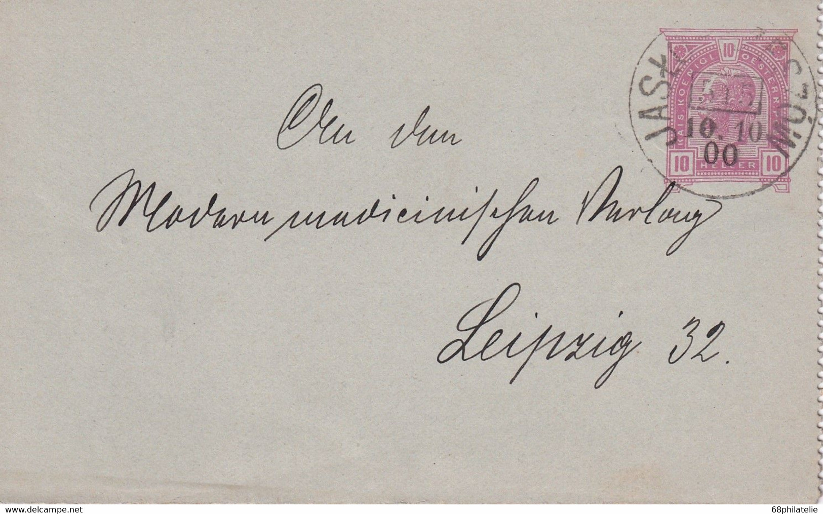 AUTRICHE 1900     ENTIER POSTAL/GANZSACH/POSTAL STATIONARY   CARTE-LETTRE - Other & Unclassified